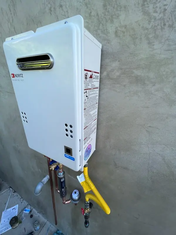 Tankless water heater installation for Red Wing homes